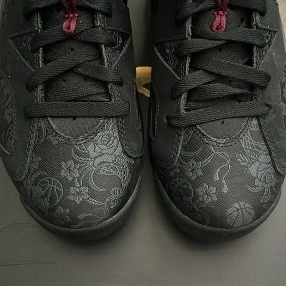 Womens Air Jordan 6 SD Triple Black - Picture 3 of 5